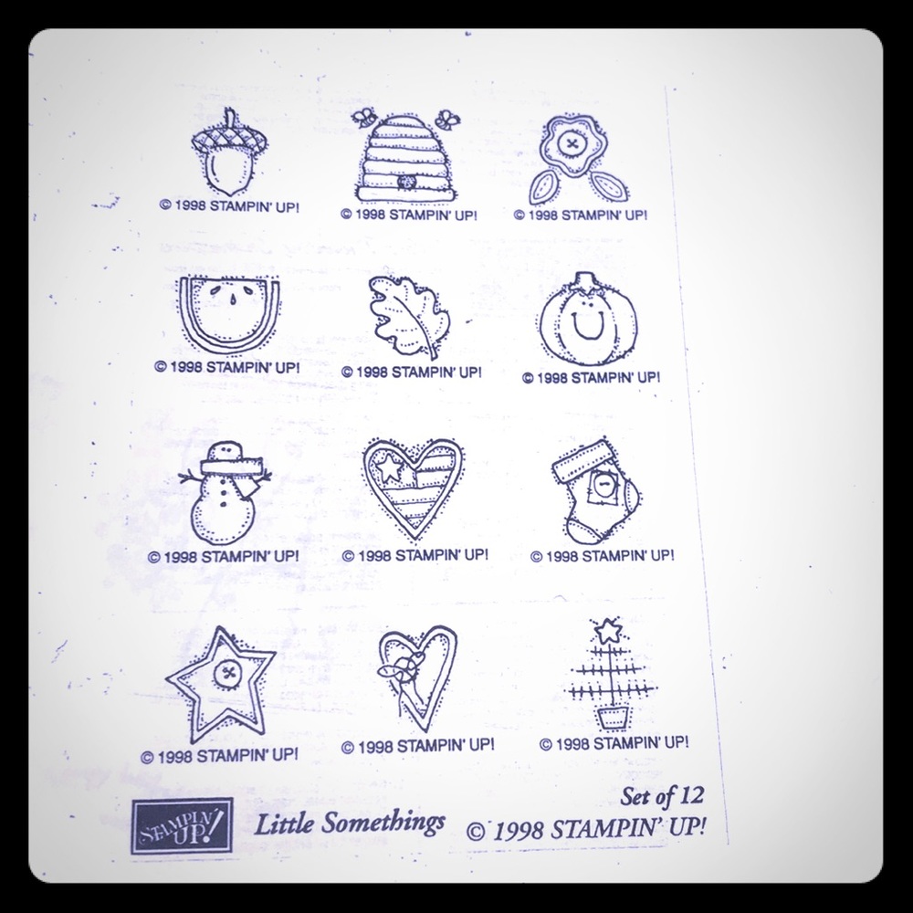 Stampin up. Little somethings 1998